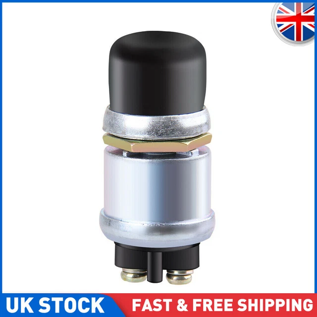 WATERPROOF SWITCH PUSH Button Horn Engine Start Starter For Car Boat