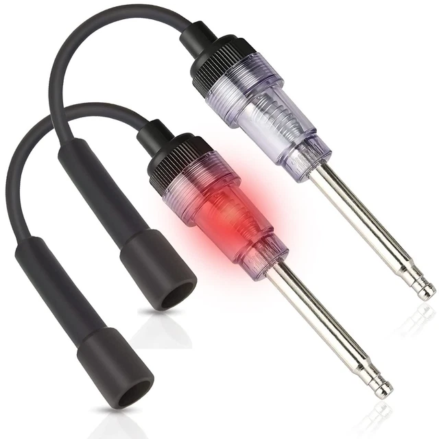 Sedovnou 2PCS Inline Spark Plug Tester, Light Lawnmower Engine Checker, 6-12 ...