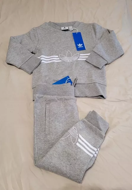 Felpa tuta Adidas Originals bambino bambina età 4-5-6-7-8 anni