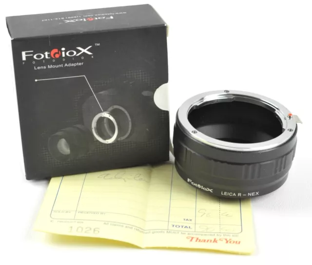 Fotodiox Lens Adapter Leica R Lens to Sony E-Mount/NEX