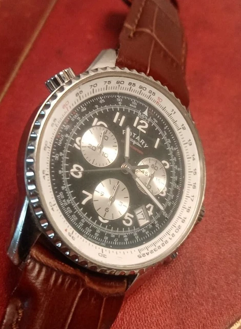 Rotary Chronospeed Watch Chronograph