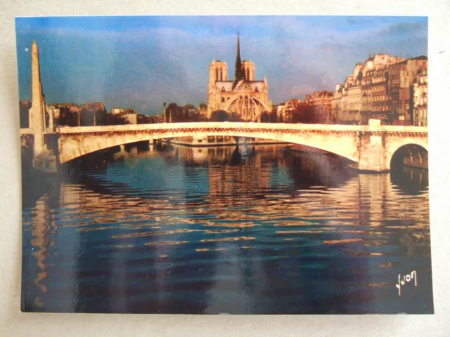 Cpa Paris (75) Le Pont De La Tournelle Sur La Seine Et L'abside De Notre Dame