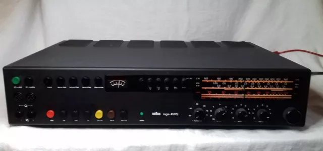 Braun Stereo Receiver Regie 450 S - Geprüft - Braun Regie 450S HiFi-Receiver