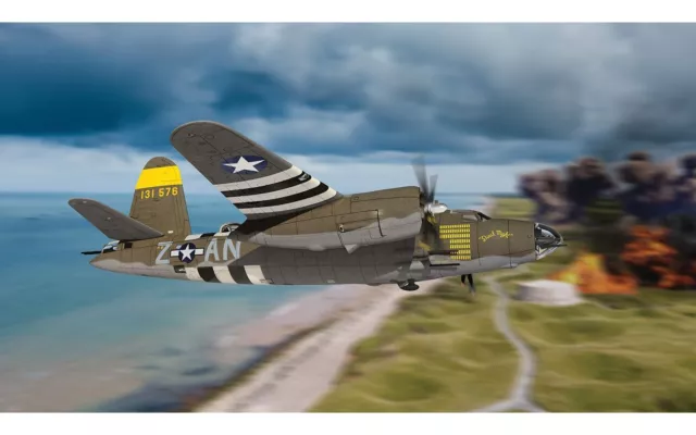 Martin B-26B Marauder,12,5-9624mDINAH potrebbe 6 giugno 1944 - Corgi AA29501 1/72