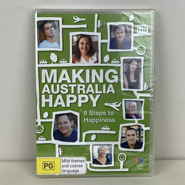 Making Australia Happy (2011) DVD ABC Region 4 PAL Brand New Sealed Free Postage