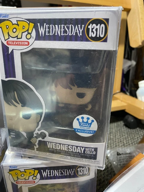 Funko POP! Wednesday 1310# Wednesday Addams with Cello  and Protective IN HAND 3