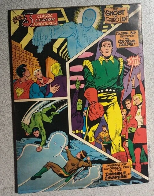 DC BEST OF COMICS BLUE RIBBON DIGEST #24 (1982) Legion of Super-Heroes VG+/FINE- 2