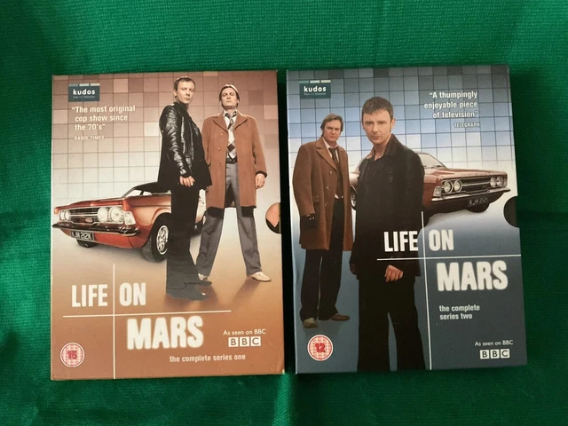 LIFE ON MARS Complete Bbc Series 1 & 2 Dvd Boxsets 8 …