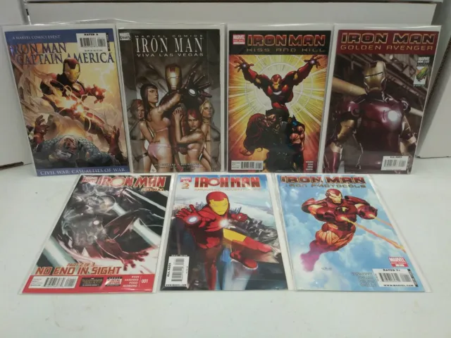 Iron Man Lot of 7  Comics NM/VF Marvel Read Description for List