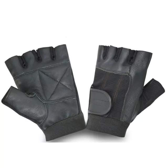 Half Finger Weight Lifting Gloves Gym Fitness Exercise Workout Training Cycling