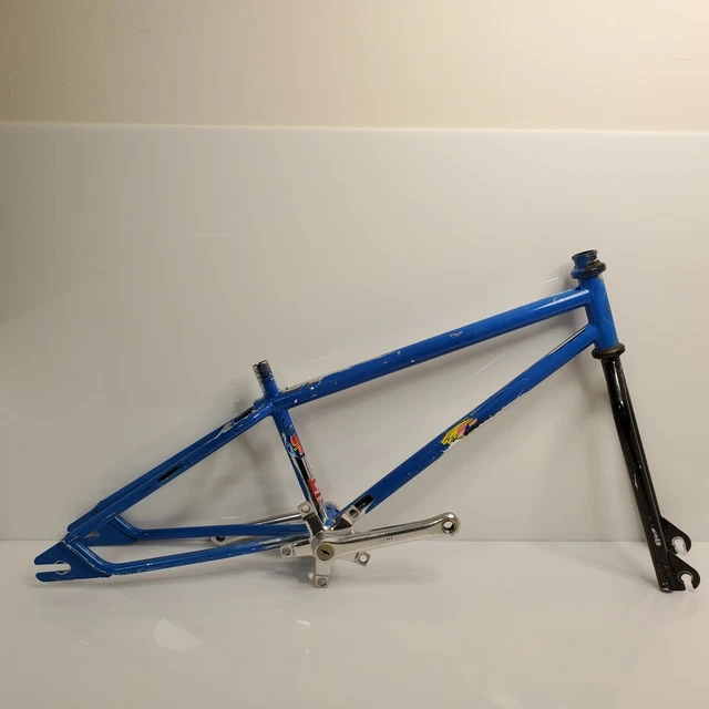 RARE ENSEMBLE CADRE et fourche vintage 1992 GT Jr Pro Series 4130
