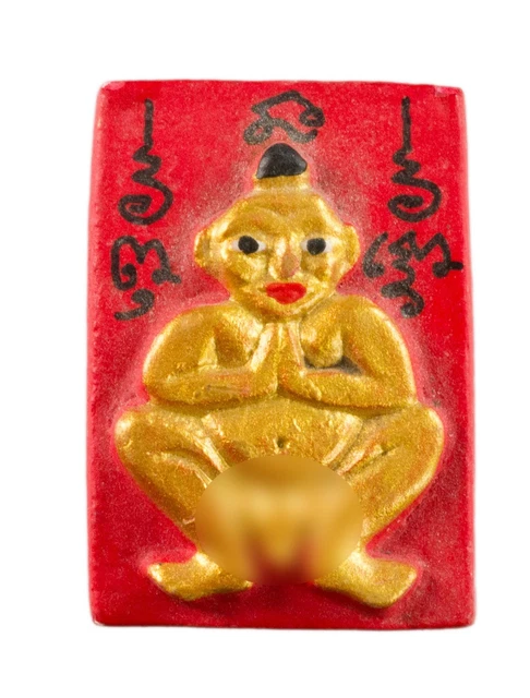 Amuleto Thai Kuman Thong 2 Cabezas - Talisman Fantôme Bebé - Muñeco Voodoo 2364
