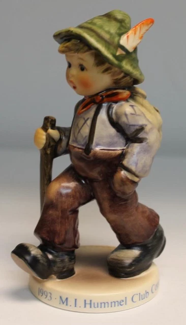 Hummel Grandpa's Boy HUM 562 TMK7 4 1/4" signed by Skrobek 1993 Club Convention