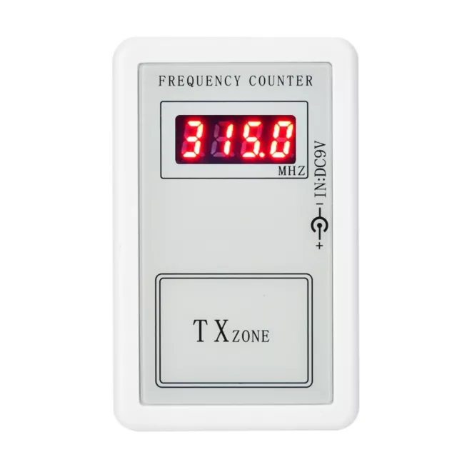 250-450 MHZ Handheld Digital Frequency Meter Counter Wireless Remote Control HB0