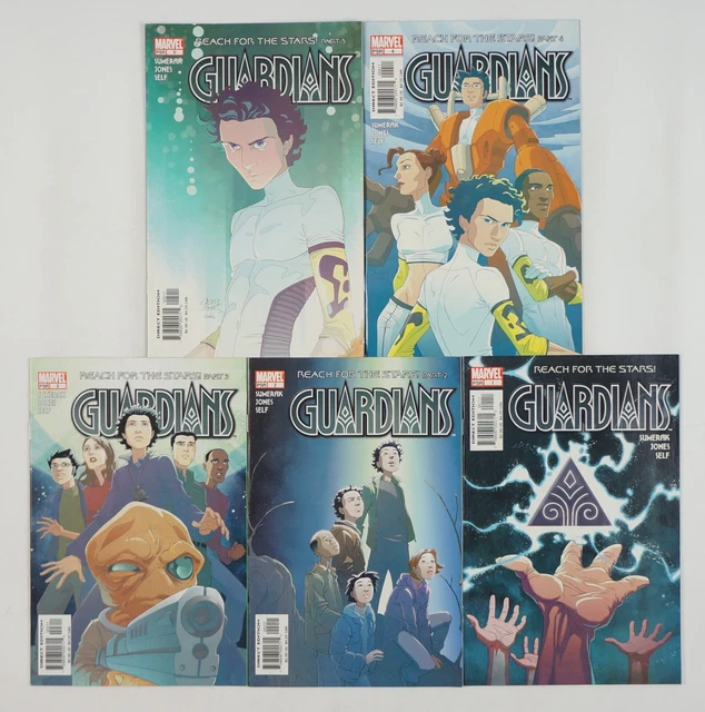 Guardians #1-5 VF/NM complete series - Marvel Comics sci-fi set lot 2 3 4