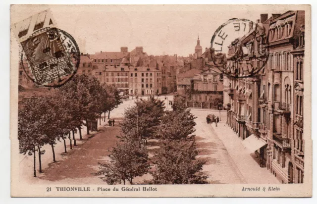 THIONVILLE - Moselle - CPA 57 - Place du General Hellot