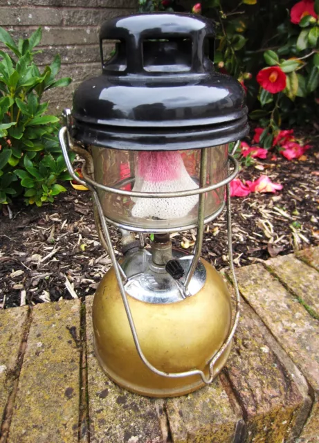Vintage Tilley Lamp - Gold Finish - Good Condition