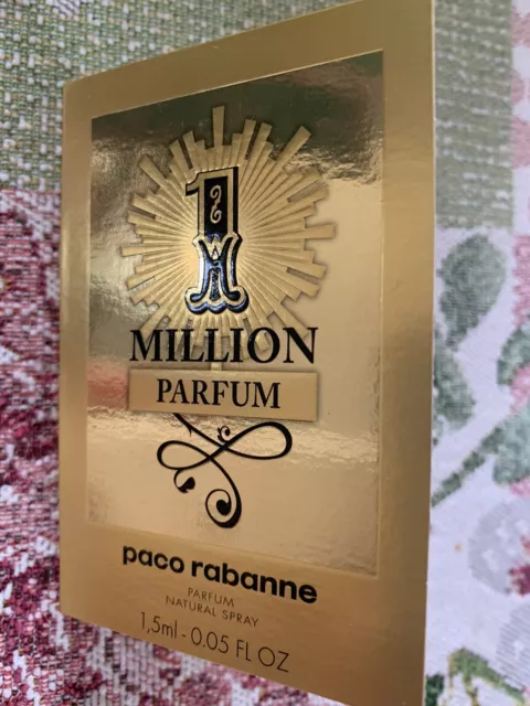 ⭐️ Paco Rabanne „ 1 Million Parfüm  ", Parfüm Natural Spray 1,5  ml ,Neu ⭐️