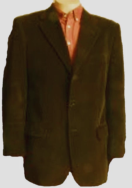 N° 94: VESTE blazer HOMME velours côtelé 100 coton t 50 marron