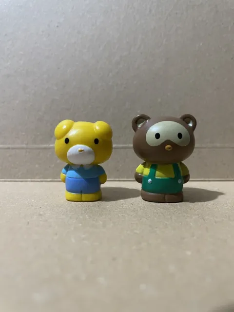 Hello Kitty Friend Tippy Bear/friends 1.5 in PVC Mini Figure Sanrio
