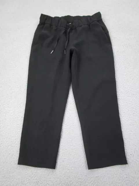 LULULEMON WOMENS OUTDOOR Jogger Gray Heathered w/Pockets Size 8 Cotton  $38.00 - PicClick