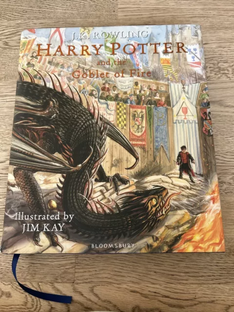 Harry Potter and the Goblet of Fire Illustrated Hardback Jim Kay J.K. Rowling