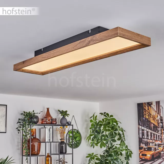 LED WOHN SCHLAF Zimmer Flur Leuchten Holzoptik Decken Lampe Panel  Deckenpanel EUR 69,99 - PicClick DE