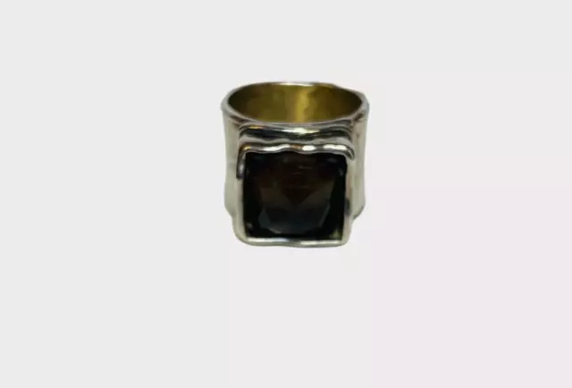 Silpada smoky sales quartz ring