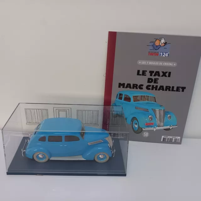 Tintin Hatchette 1/24 Car - Le Taxi De Marc Charlet - N° 58