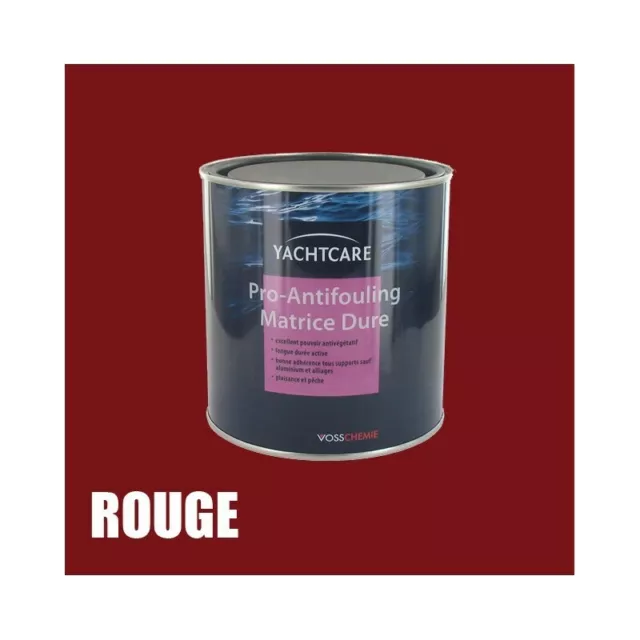 750 ml - Antifouling matrice dure rouge YACHTCARE PRO