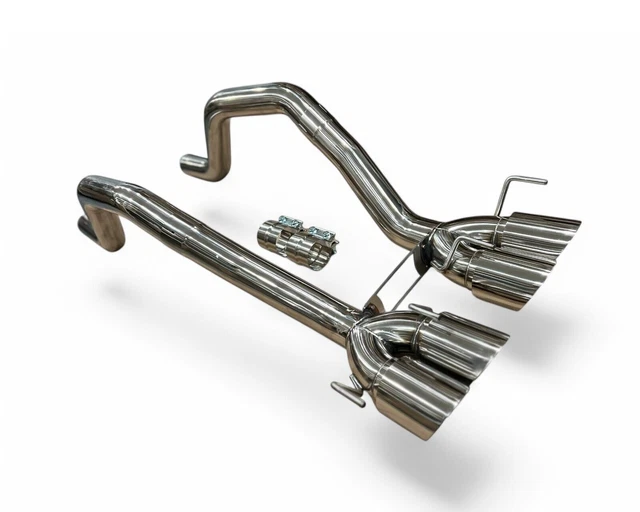 thumbnail image 2 of RX Catback Exhaust System For Chevrolet Corvette C5 & Z06 (1997-2004) – 4.5” Polished Tips, 1-Year Warranty 2 of 3