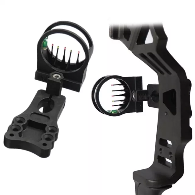 Upgrade Your Archery Setup with a Fivepin Composite Sight for Recurve Bow 3