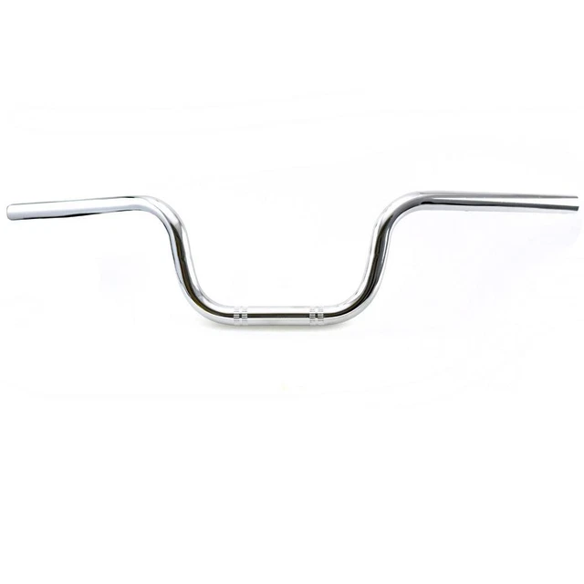 Motorcycle Handlebar 7/8" Chrome 6" Rise 26" Long 5.5" Centre CG Style