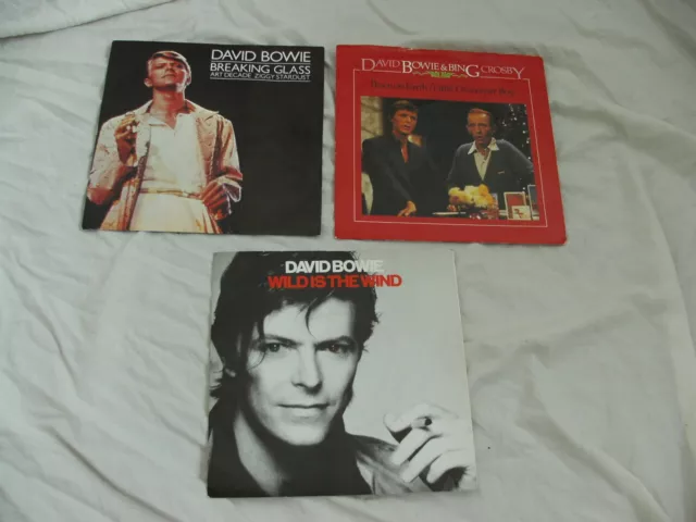 David Bowie Wild Is The Wind / Golden Years Breaking Glass Ep, Peace On Earth