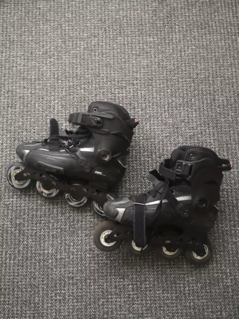 Great Condition - SEBA HIGH LIGHT 80 INLINE SKATES - Black size 7, unisex. 