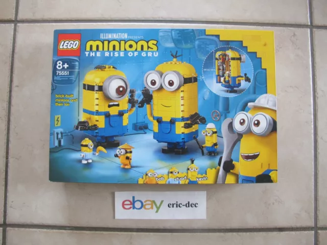 LEGO 75551 - Minions, The rise of Gru - Neuf, Scellé