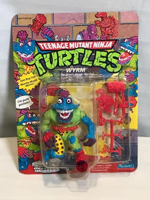 Vintage Teenage Mutant Ninja Turtles Playmates TMNT Wyrm Unpunched