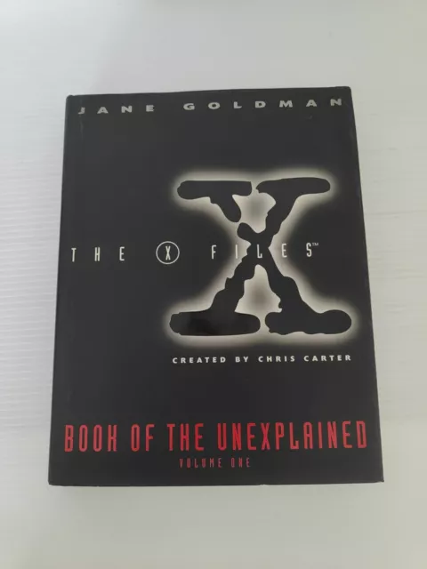 The X Files Book Of The Unexplained Volume 1 Hardcover Jane Goldman