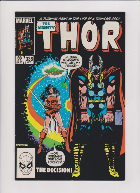 Thor #336 (Oct 1983, Marvel Comics)