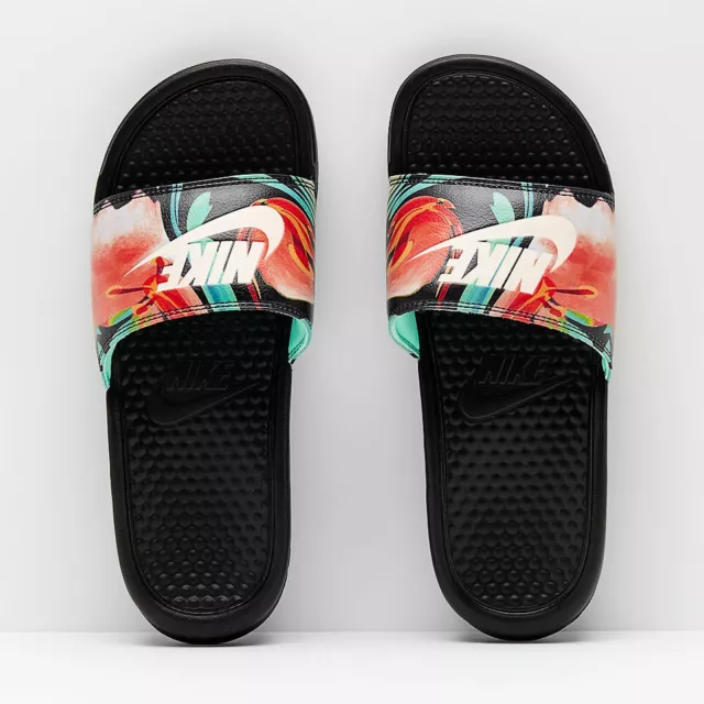 Nike Benassi Swoosh Jdi-Print-Victory Desliza Hombre o Mujer sin Cordones Playa 3