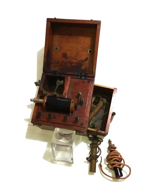 Machine D'électrothérapie Antique Tridux - Vers 1900, Suisse - Objet De Collection