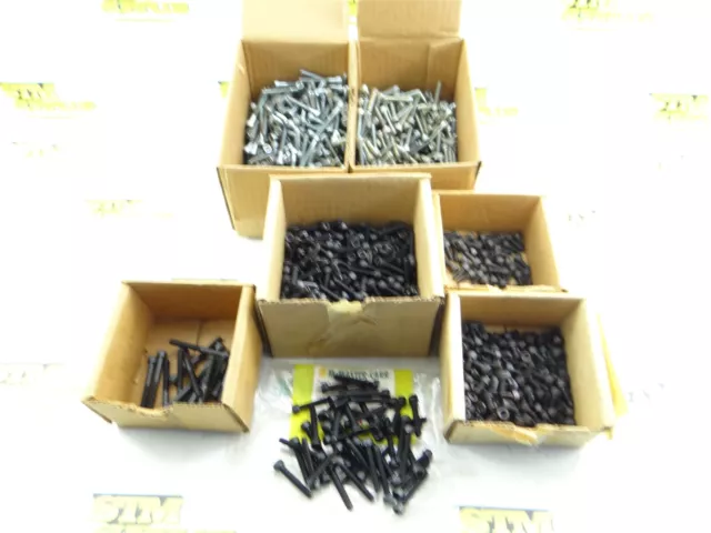 13Lb Lot Of #10-24 Socket Head Cap Screws 3/8" To 1-3/4"