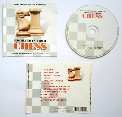 Cd West End Orchestra & Singers Highlights From Chess Soundtrack Sonora Ost (O2)