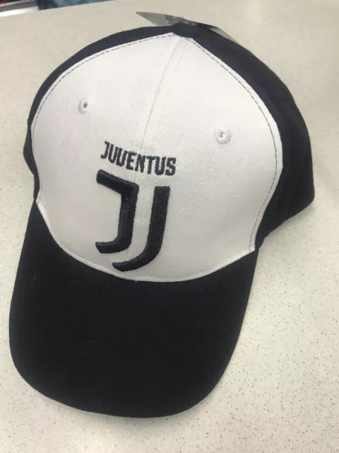 1 Cappello Fc Juventus Ufficiale Logo Nuovo Cap Official Bianconero Juve Jj