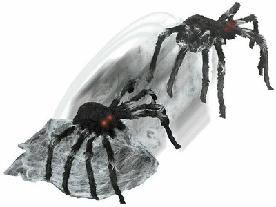 GIANT JUMPING SPIDER (91cm) Animated Halloween Prop Tekky Toys 153.