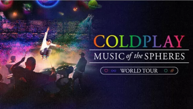 2 Coldplay Sitzplatz Tickets Düsseldorf 21.07.2024