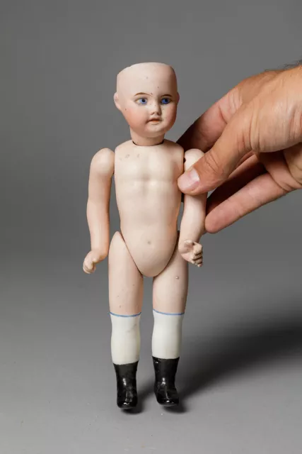Rare corps de poupée ancienne en porcelaine, No Jumeau, Bru, SFBJ, Steiner