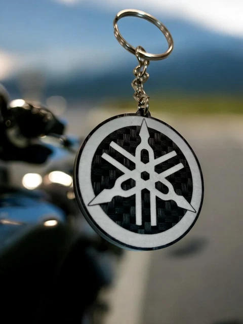 Portachiavi Alluminio YZF-R6 Per Yamaha R6 - Calzino In Cotone E Portachiavi, Rosso Copri Serbatoio Freni Moto - Foto 4