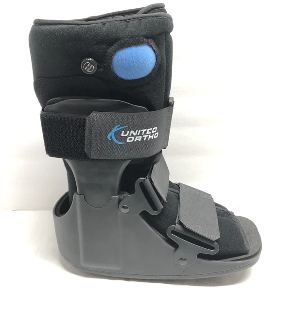 UNITED ORTHO BOOT Air Cam Walker Fracture Boot Black Size Small Unisex