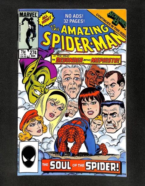 Amazing Spider-Man #274 Marvel 1986